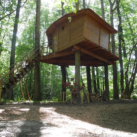 Treehouse V Brdech Chalet Bohutin (Central Bohemian)