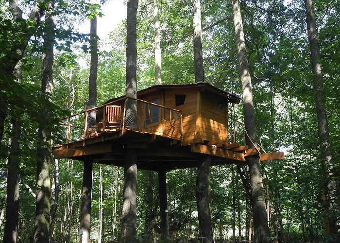 Chalet Treehouse V Brdech Bohutín