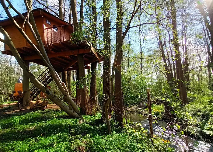 Chalet Treehouse V Brdech *